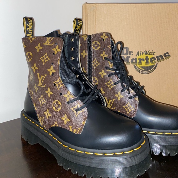 Dr. Martens Shoes Doc Martens X Louis Vuitton Custom Jadon Platforms 7 Poshmark